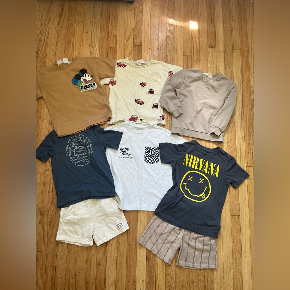 Boys clothing mix Zara, H&M & others size 5-6 bundle